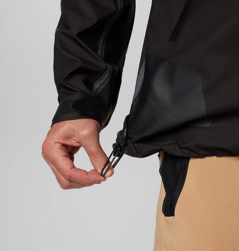 Men's Whistler Peak Waterproof Jacket, Color: Black, image 9