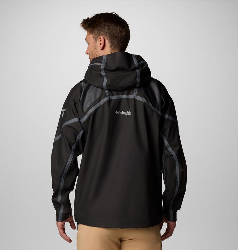 Men's Whistler Peak Waterproof Jacket, Color: Black, image 3