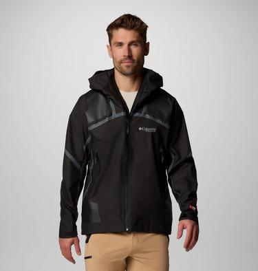 Men's Whistler Peak Waterproof Jacket, Color: Black, image 3