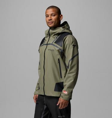 Men's Whistler Peak Waterproof Jacket, Color: Stone Green, image 4