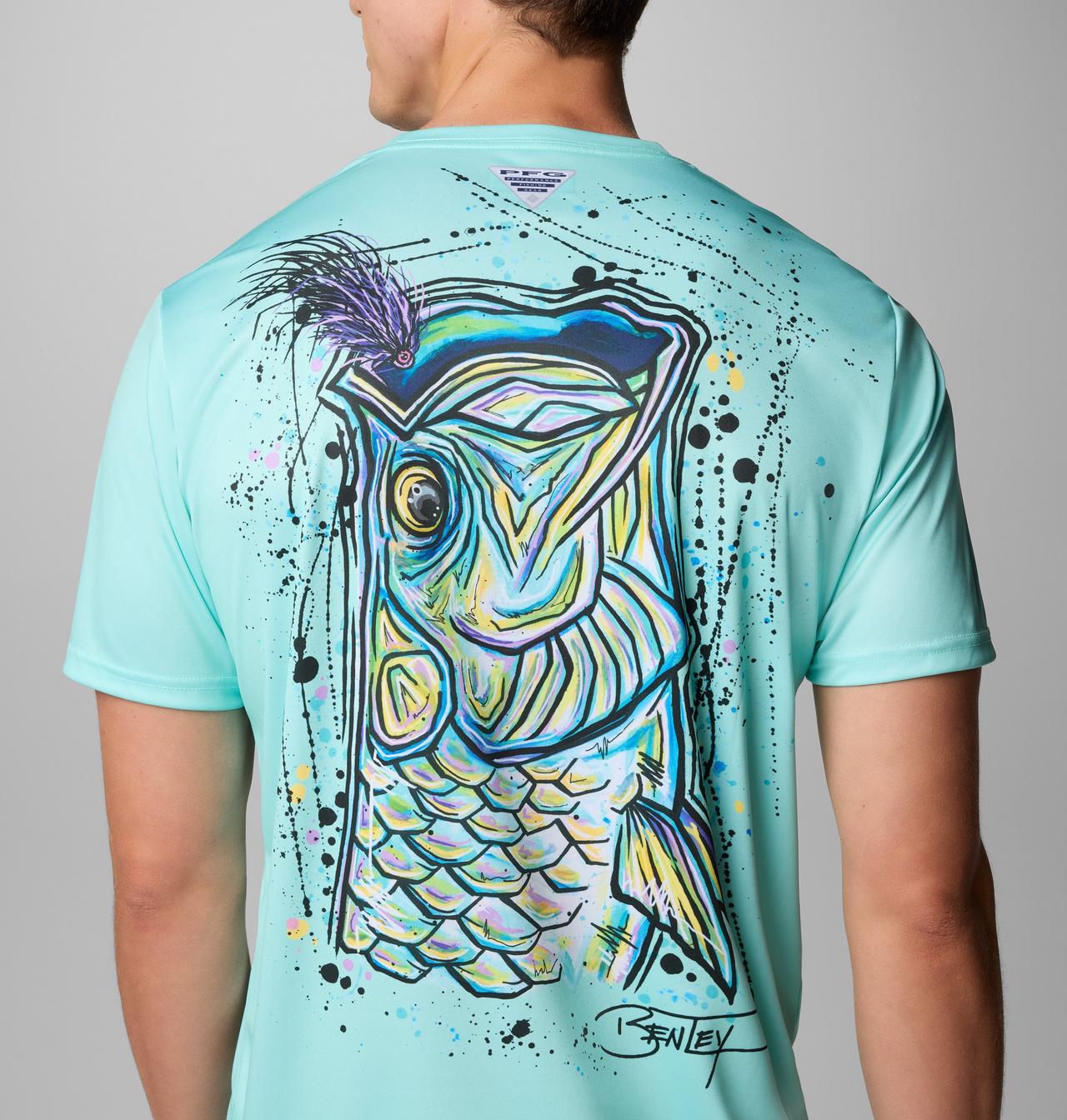 Men's Terminal Tackle PFG™ x Bentley Short Sleeve Shirt 6