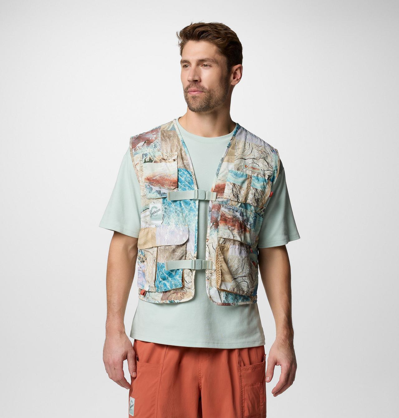 Cove Beach™ Printed Vest | 335 | S 1