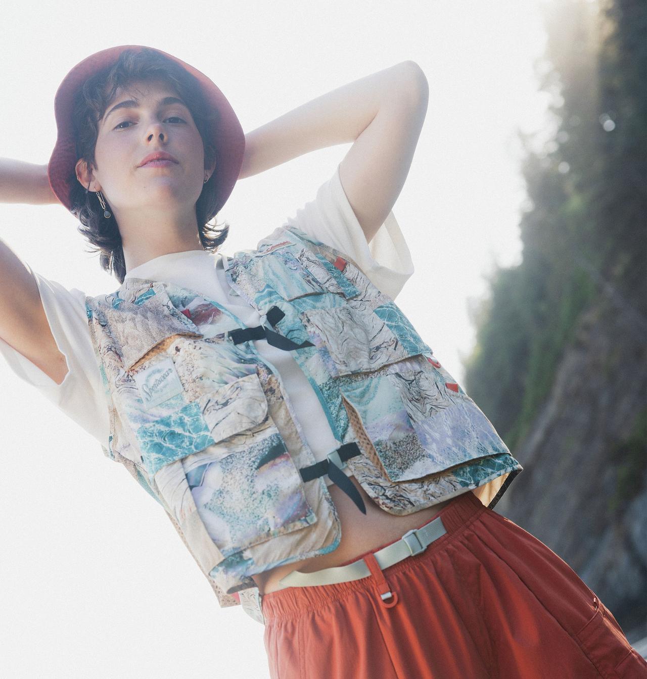 Cove Beach™ Printed Vest | 335 | S 13