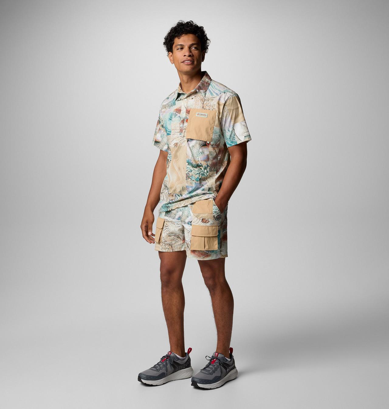 Cove Beach™ Printed Woven Short Sleeve Shirt | 335 | L 4