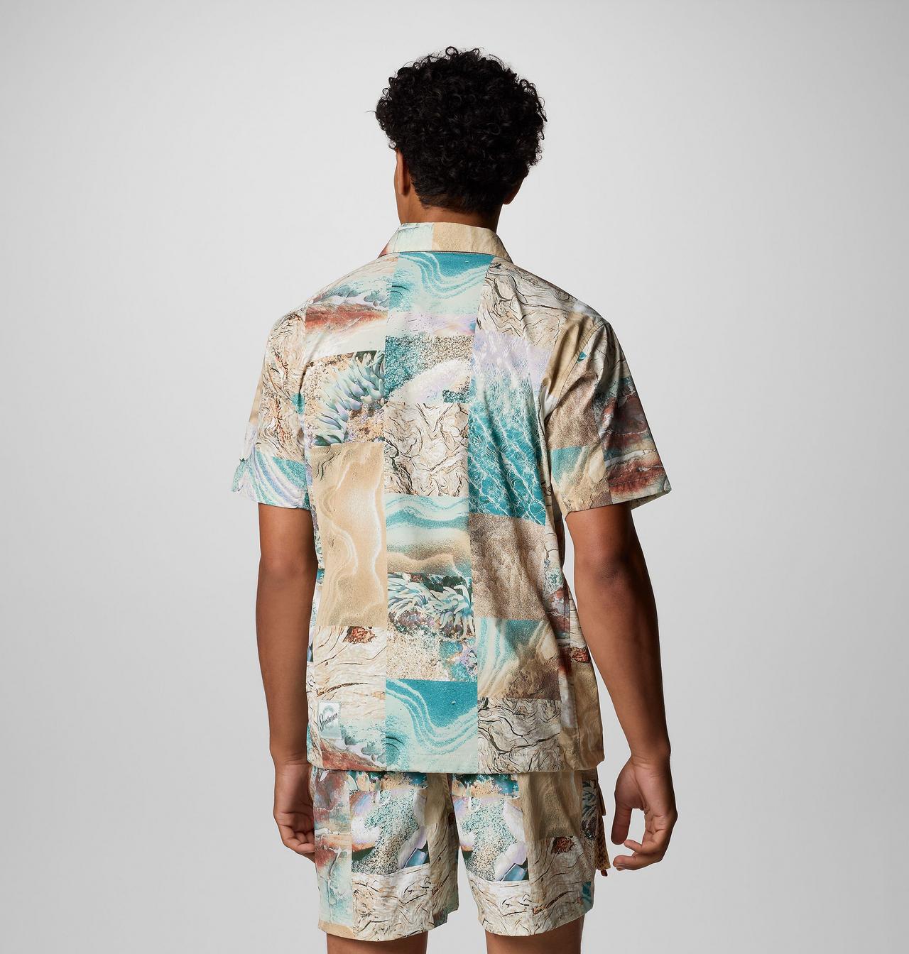 Cove Beach™ Printed Woven Short Sleeve Shirt | 335 | L 10