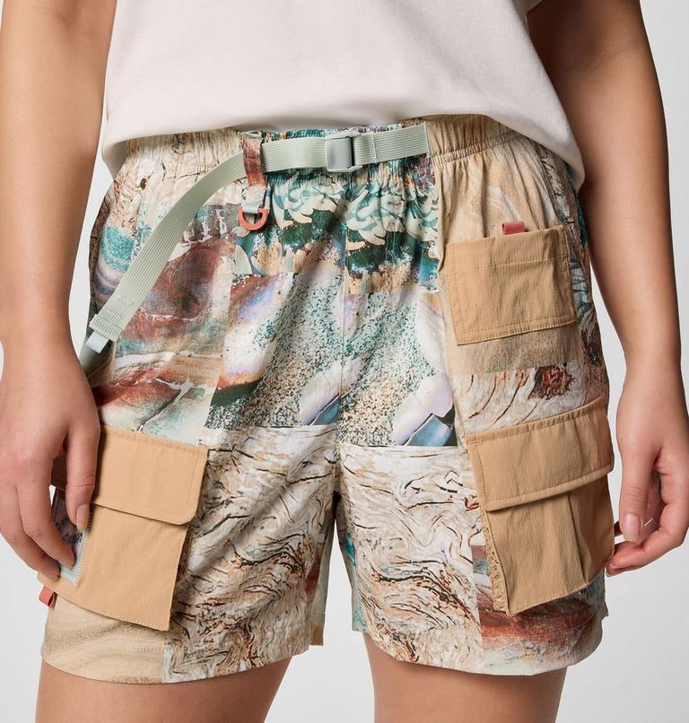 Shorts con estampado unisex Cove Beach, Color: Cool Green Coastal, image 6