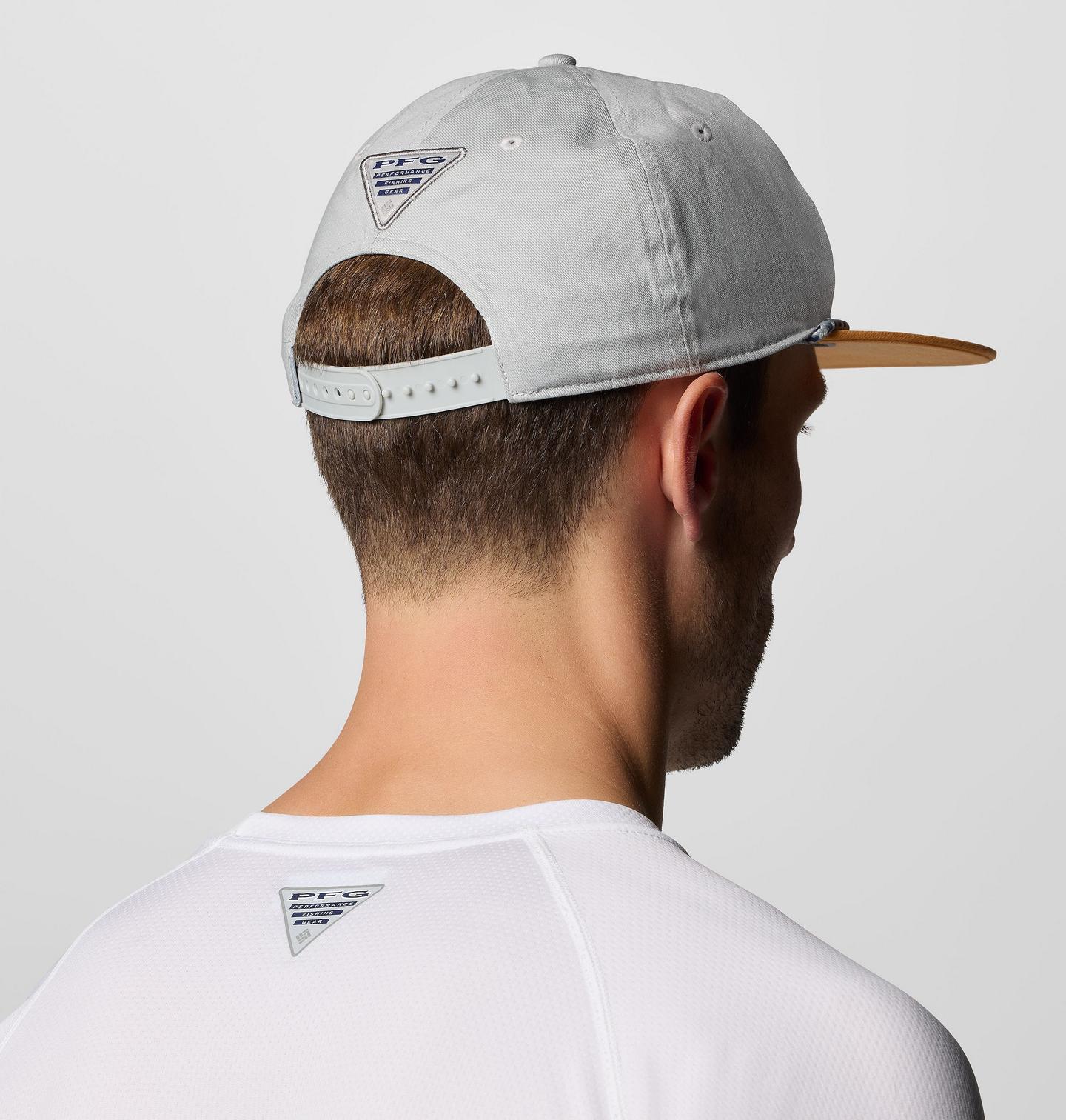 Кепка Columbia PFG Back Tack x Bentley Snapback Ball, цвет: Холодный серый — фото 4