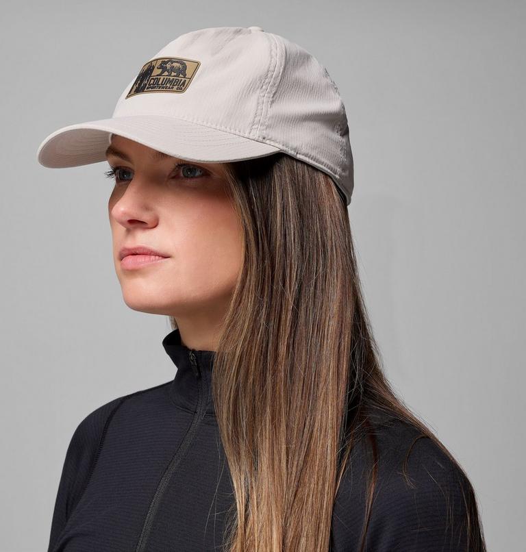Alta Crest 3D Stretch Snap Back Ball Cap, Color: Dark Stone, Columbia Bear Rectangle, image 5
