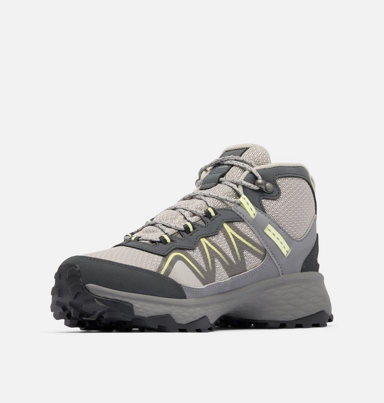 Zapatillas de senderismo Peakfreak Rush Mid Outdry para mujer, Color: Shark, Citron Haze, image 7