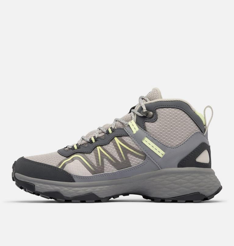 Zapatillas de senderismo Peakfreak Rush Mid Outdry para mujer, Color: Shark, Citron Haze, image 6
