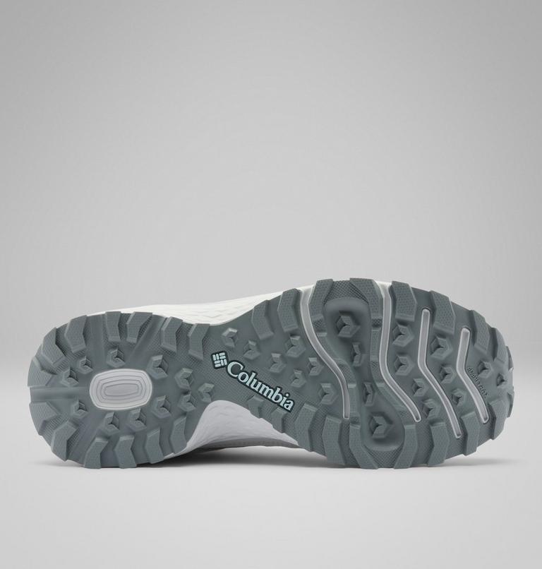 Women's Peakfreak Rush Mid Outdry Hiking Shoe, Color: Grey Ice, Marine Light, image 5