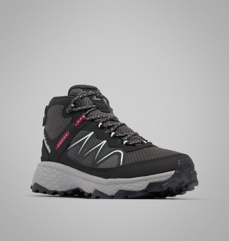 Zapatillas de senderismo Peakfreak Rush Mid Outdry para mujer, Color: Dark Grey, Deep Madeira, image 3