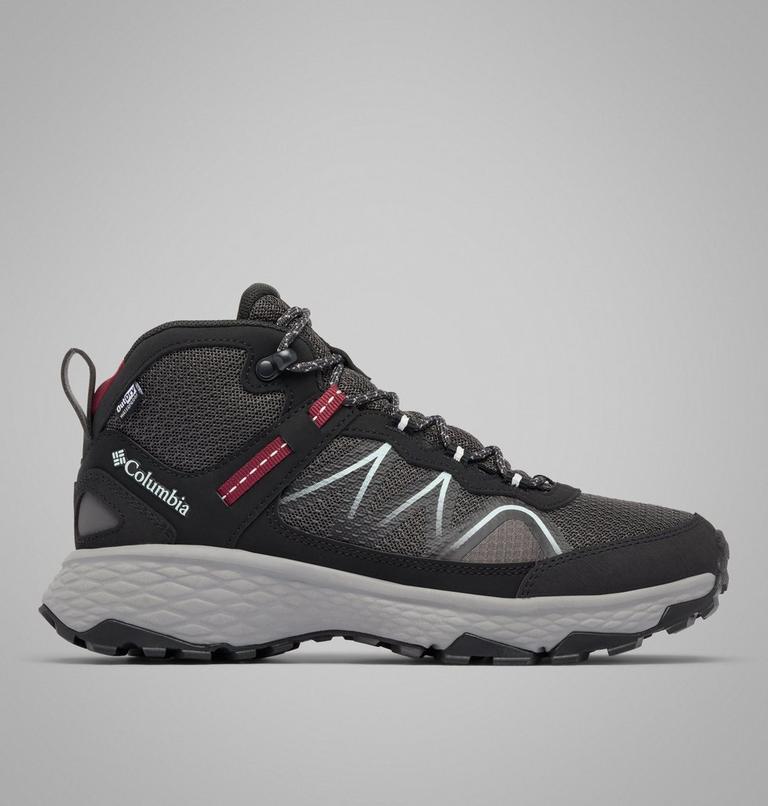 Zapatillas de senderismo Peakfreak Rush Mid Outdry para mujer, Color: Dark Grey, Deep Madeira, image 1