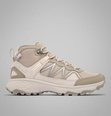 Women's Peakfreak Rush Mid Outdry Hiking Shoe, Color: Soft Taupe, White Peach, image 5