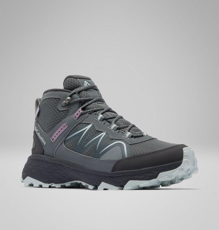 Women's Peakfreak Rush Mid Outdry Hiking Shoe, Color: Sedona Sage, Tea Light, image 3