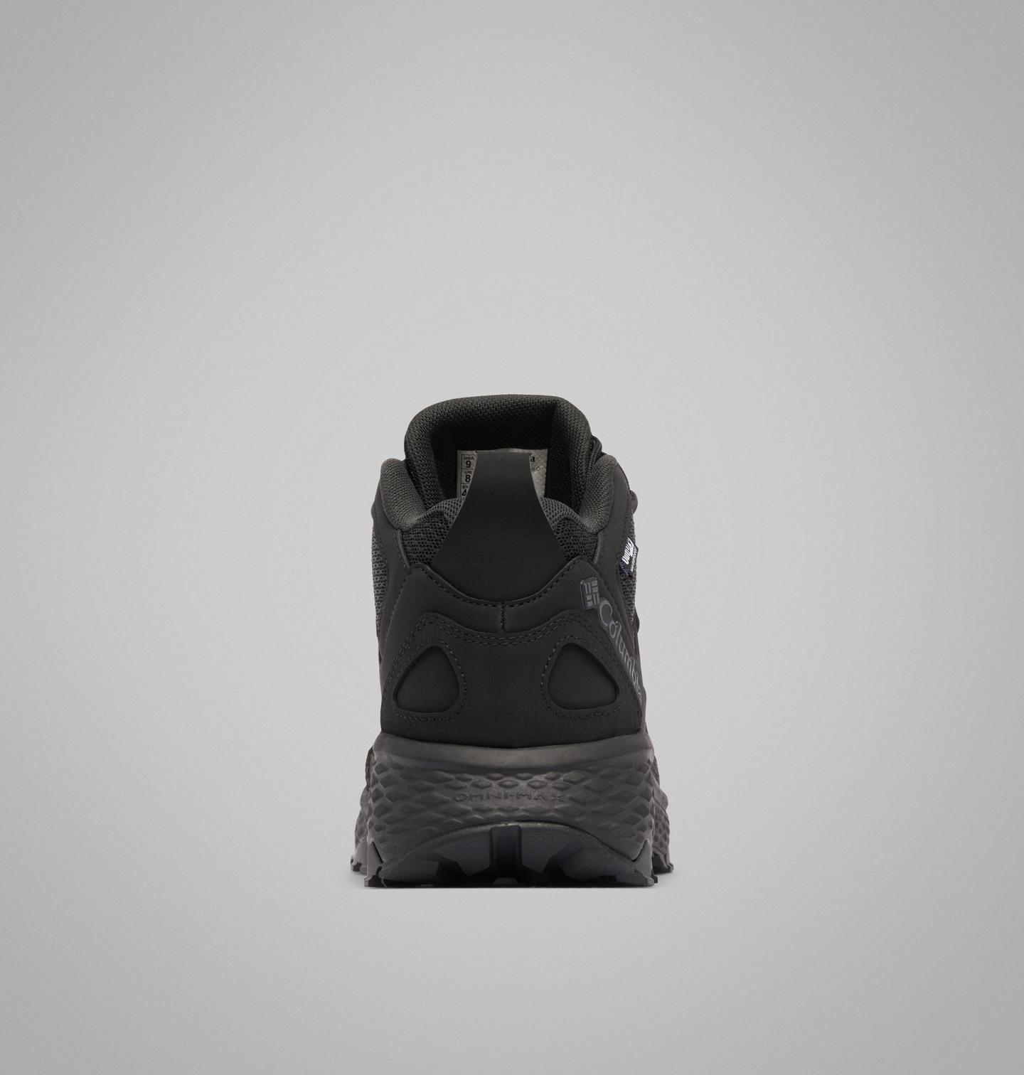 Мужские кроссовки Columbia Peakfreak Rush Mid OutDry, цвет: Чёрный / Shark — фото 2