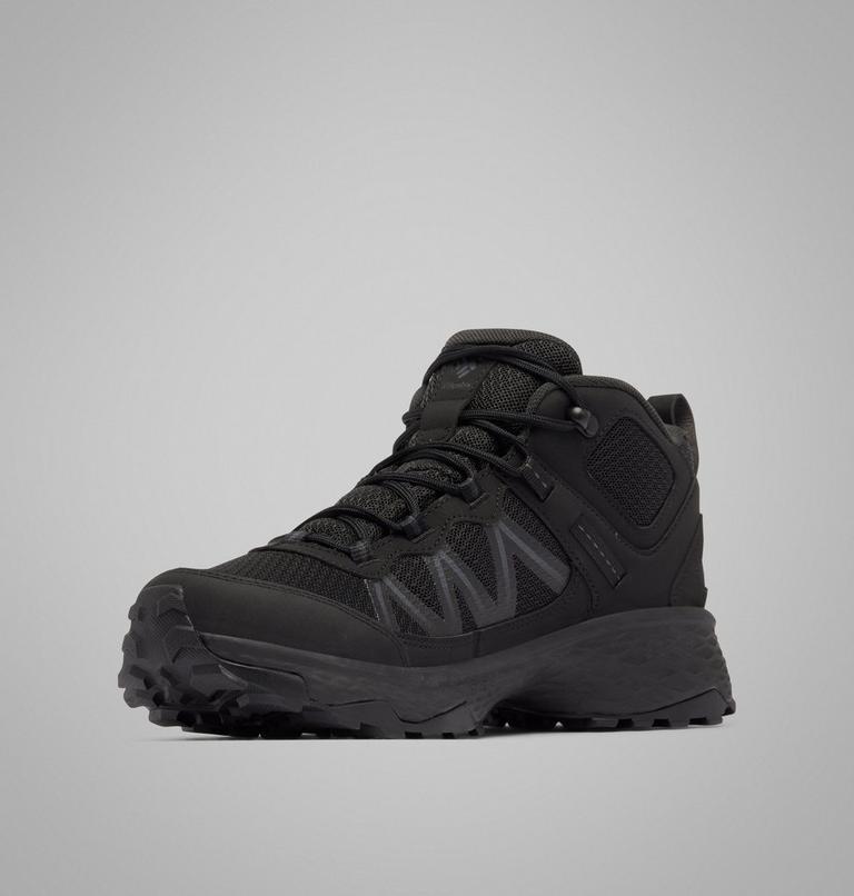 Men's Peakfreak Rush Mid Outdry Hiking Shoe, Color: Black, Shark, image 7