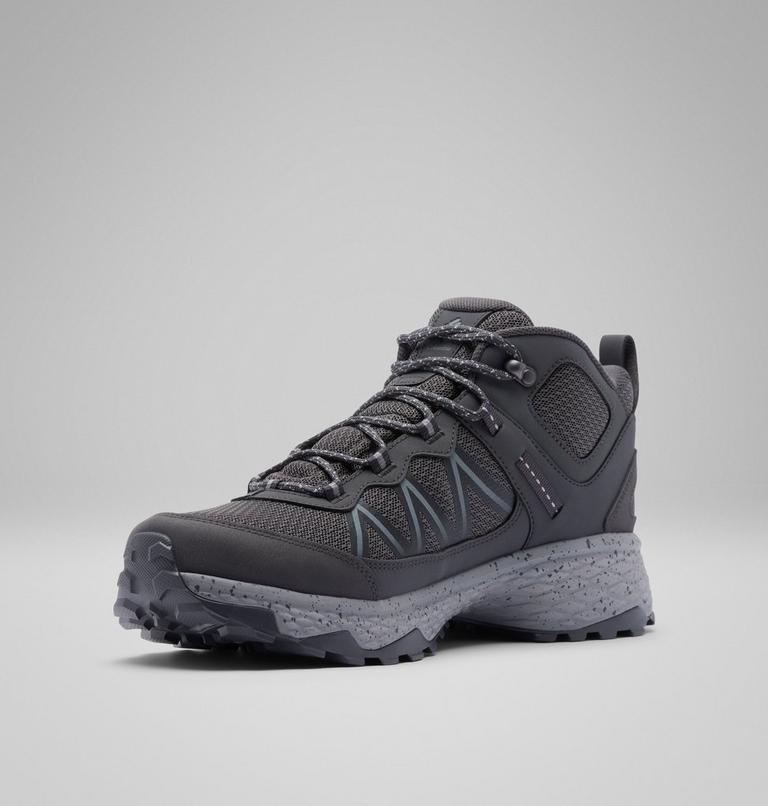Men's Peakfreak Rush Mid Outdry Hiking Shoe, Color: Dark Grey, Monument, image 7