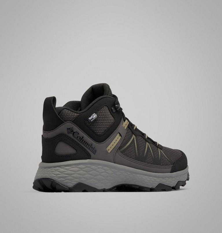 Men's Peakfreak Rush Mid Outdry Hiking Shoe, Color: Dark Grey, Stone Green, image 9