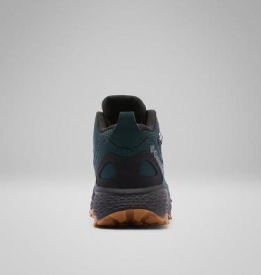 Men's Peakfreak Rush Mid Outdry Hiking Shoe, Color: Blue Spruce, Caramel, image 2