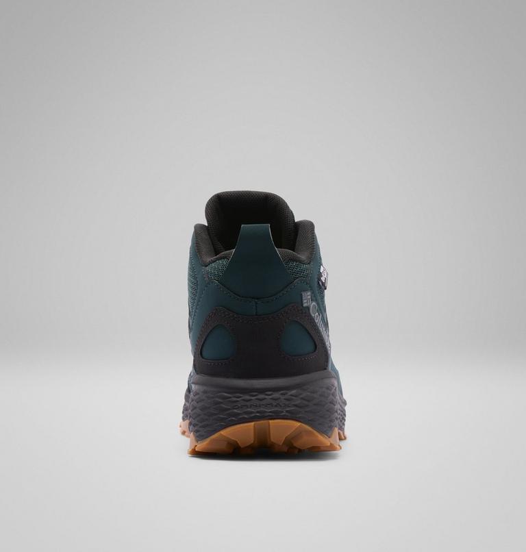 Men's Peakfreak Rush Mid Outdry Hiking Shoe, Color: Blue Spruce, Caramel, image 2