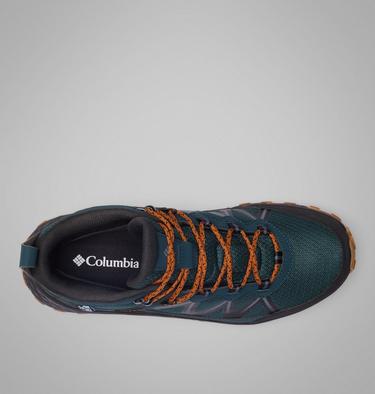Scarponcini da hiking Peakfreak Rush Outdry Mid da uomo, Color: Blue Spruce, Caramel, image 4