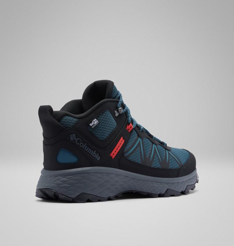 Men's Peakfreak Rush Mid Outdry Hiking Shoe, Color: Everblue, Super Sonic, image 9