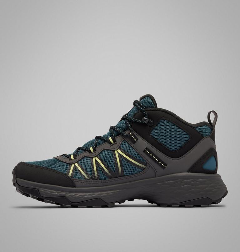 Men's Peakfreak Rush Mid Outdry Hiking Shoe, Color: Everblue, Citron Haze, image 6