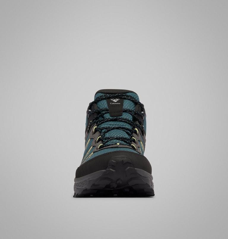 Men's Peakfreak Rush Mid Outdry Hiking Shoe, Color: Everblue, Citron Haze, image 8