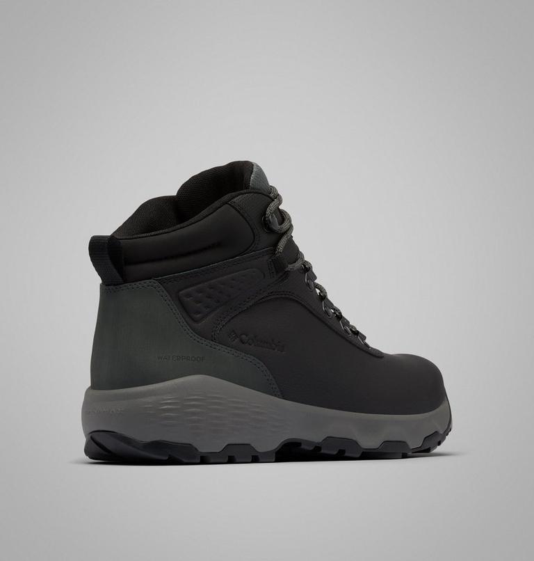 Men's Newton Wander LTR Mid Waterproof Boots, Color: Black, Grill, image 9