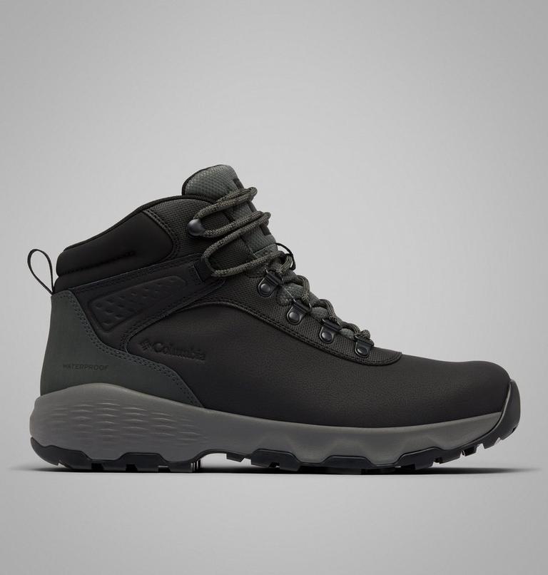Men's Newton Wander LTR Mid Waterproof Boots, Color: Black, Grill, image 1