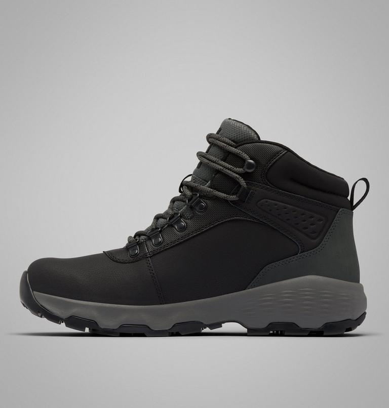 Men's Newton Wander LTR Mid Waterproof Boots, Color: Black, Grill, image 6