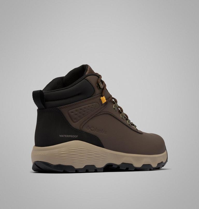 Men's Newton Wander LTR Mid Waterproof Boots, Color: Cordovan, Raw Honey, image 9