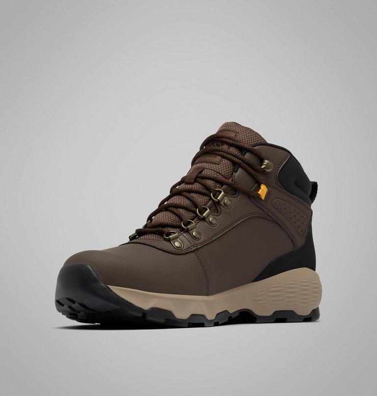Men's Newton Wander LTR Mid Waterproof Boots, Color: Cordovan, Raw Honey, image 7
