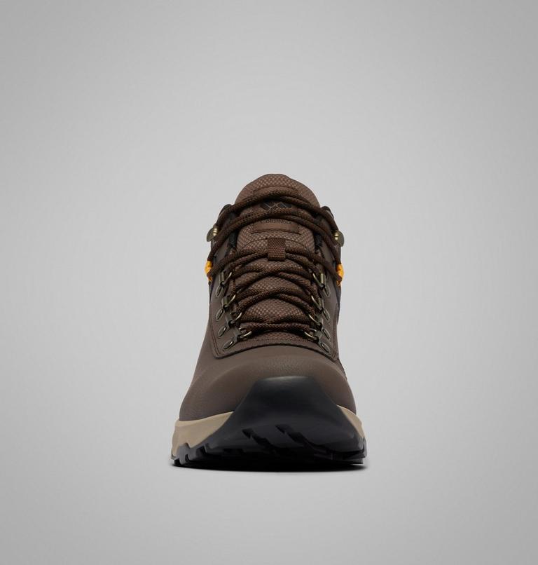 Men's Newton Wander LTR Mid Waterproof Boots, Color: Cordovan, Raw Honey, image 8