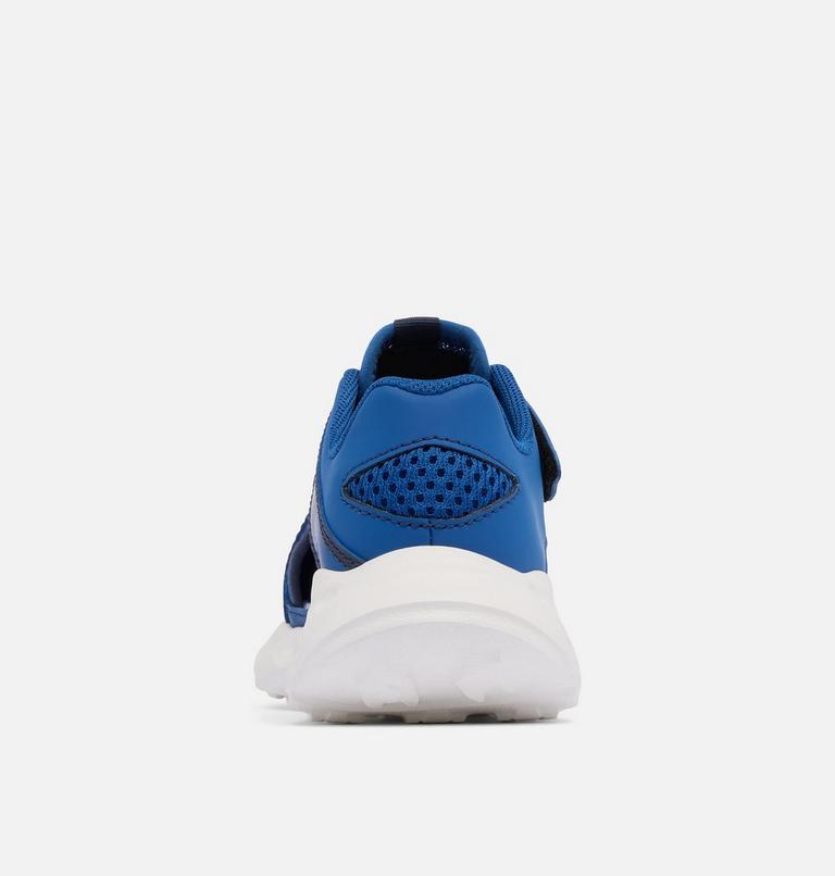 Little Kids' Drainmaker XTR Shandal, Color: Mountain Blue, White, image 2