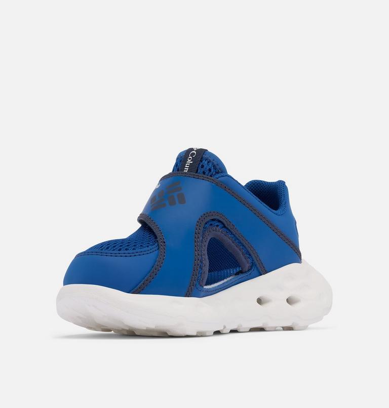 Little Kids' Drainmaker XTR Shandal, Color: Mountain Blue, White, image 7