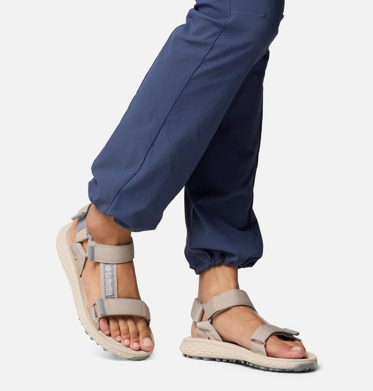 Women's Konos Globetrot Sandal, Color: Flint Grey, Sea Salt, image 10