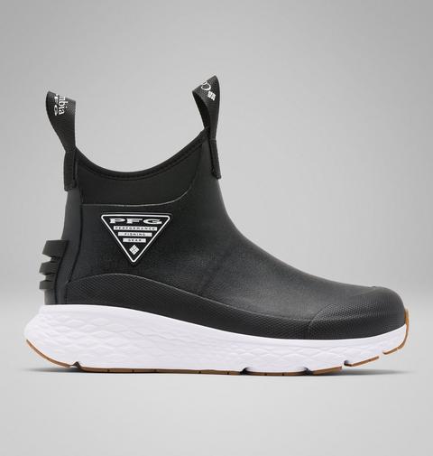 Женские ботинки Columbia PFG Dry Tortugas Boot, цвет: Чёрный / Белый