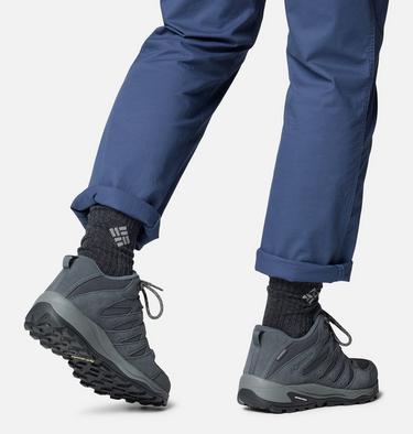 Men's Redmond IV Mid Waterproof Walking Shoe, Color: Graphite, Citron Haze, image 10