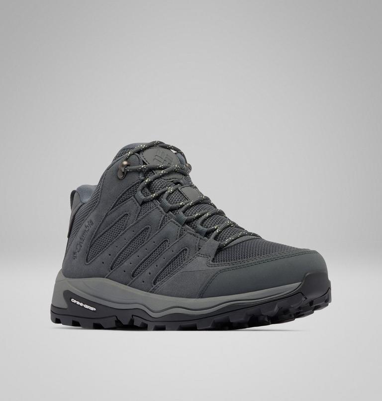 Men's Redmond IV Mid Waterproof Shoe, Color: Graphite, Citron Haze, image 3