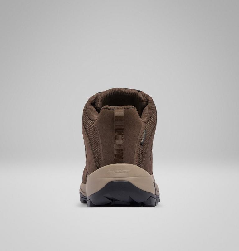 Men's Redmond IV Mid Waterproof Walking Shoe, Color: Cordovan, Tangy Orange, image 2