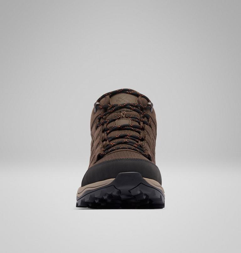 Men's Redmond IV Mid Waterproof Walking Shoe, Color: Cordovan, Tangy Orange, image 8