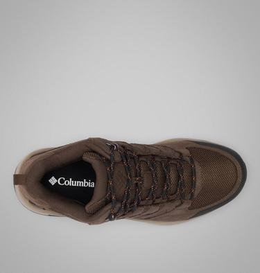 Zapatillas impermeables de media ca&ntilde;a para caminar Redmond IV para hombre, Color: Cordovan, Tangy Orange, image 12