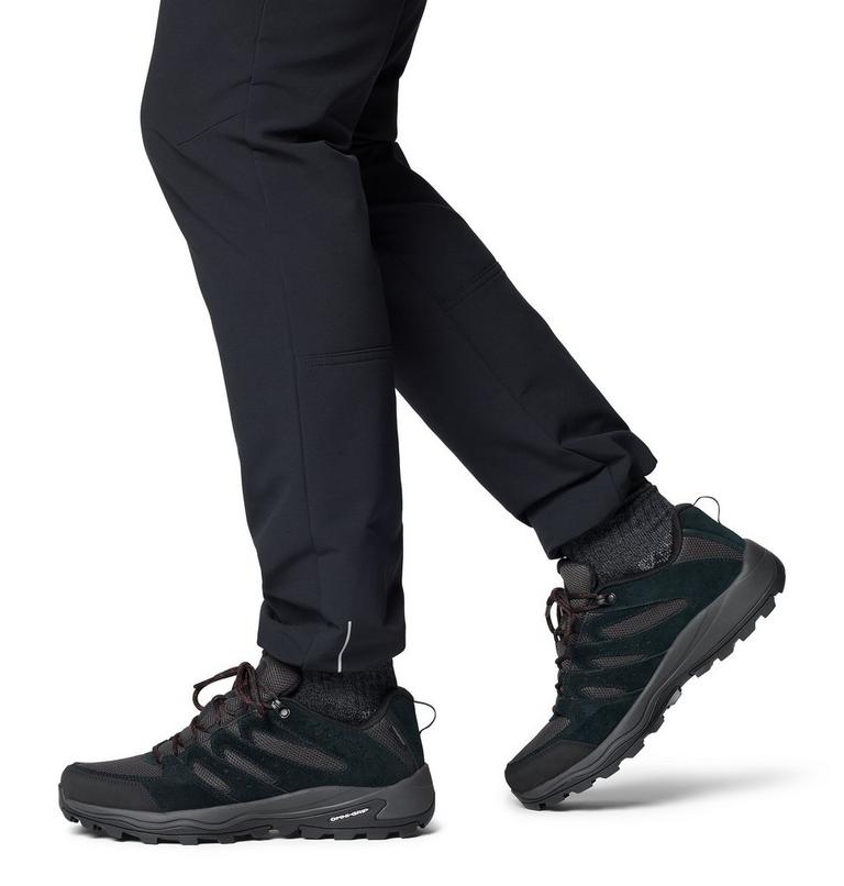 Men's Redmond IV Waterproof Walking Shoe, Color: Black, Mountain Red, image 3