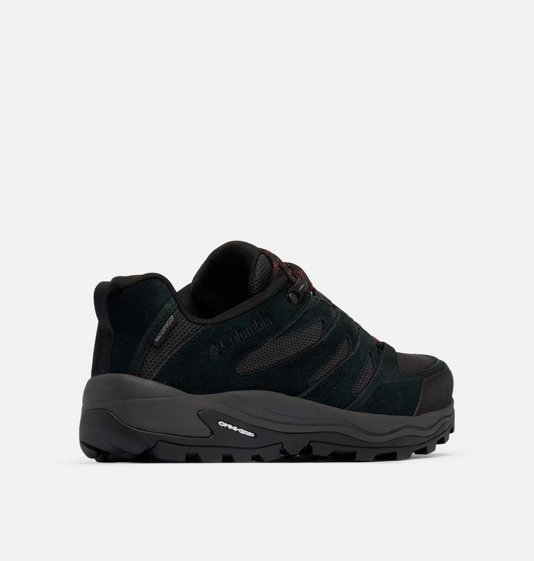 Men's Redmond IV Low Waterproof Shoe, Color: Black, Mountain Red, image 9