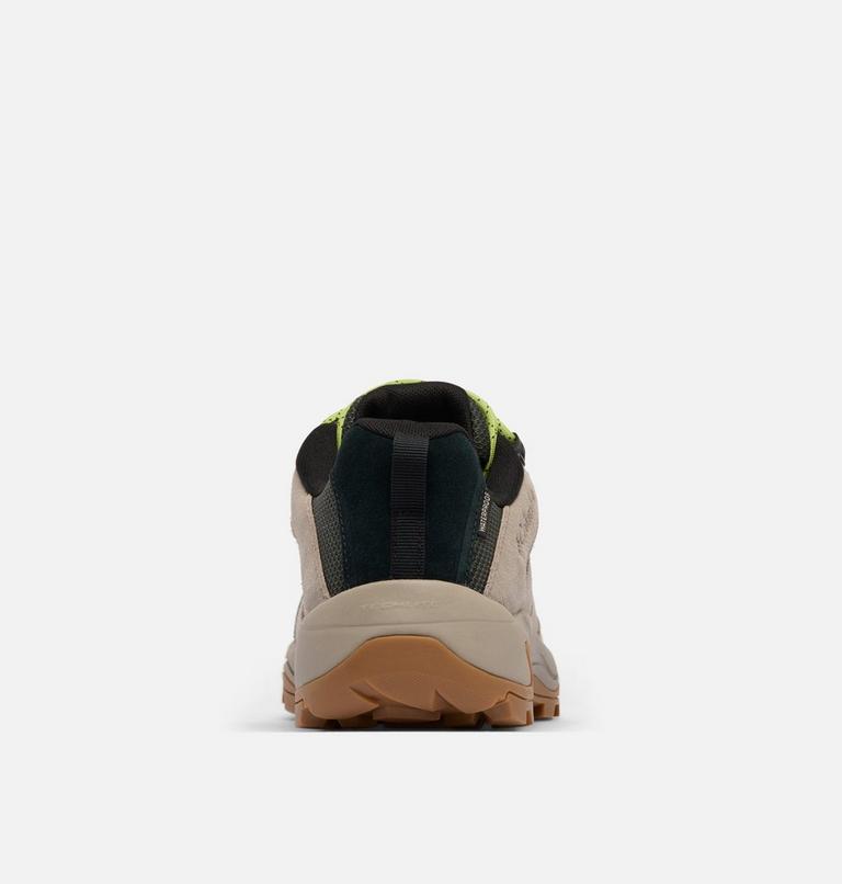 Men's Redmond IV Waterproof Walking Shoe, Color: Gravel, Napa Green, image 2