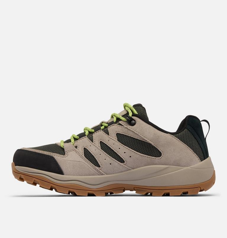 Men's Redmond IV Waterproof Walking Shoe, Color: Gravel, Napa Green, image 6