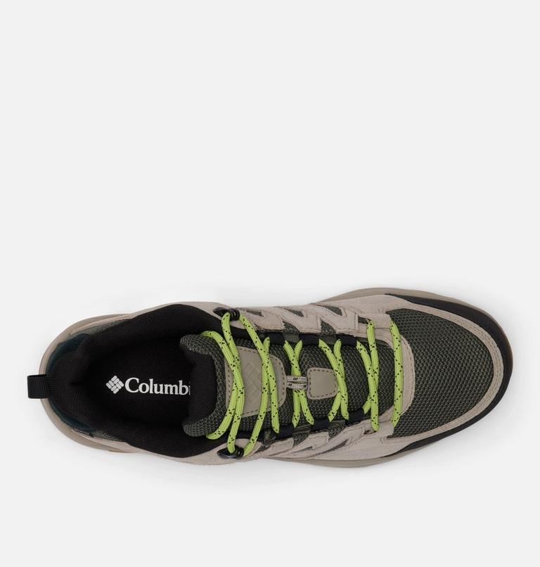 Men's Redmond IV Waterproof Walking Shoe, Color: Gravel, Napa Green, image 4