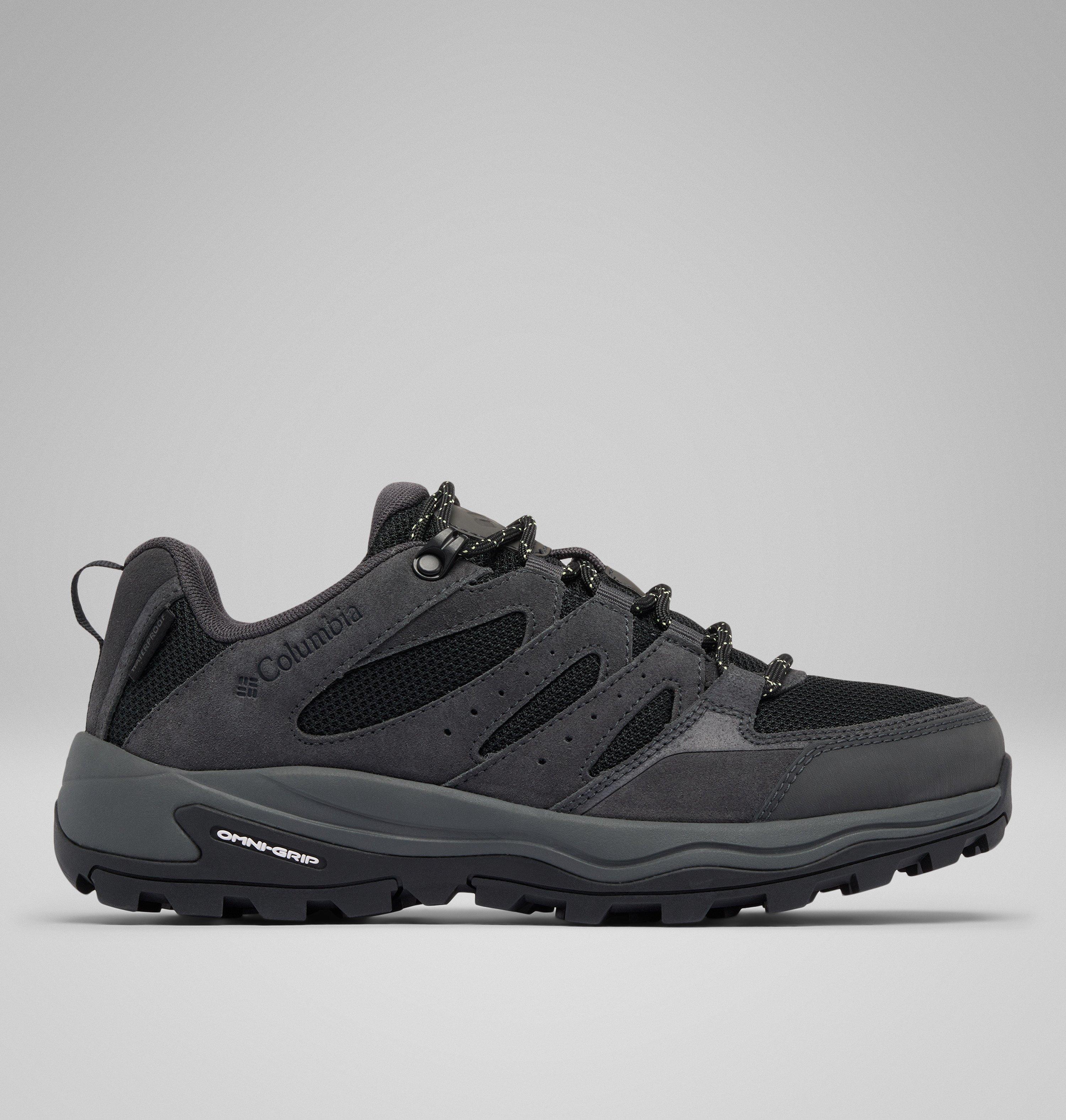 Columbia Sportswear Women's Black Columbia - Redmond™ Iv Waterproof Walking Shoe - Citron Haze Size 5.5 Uk